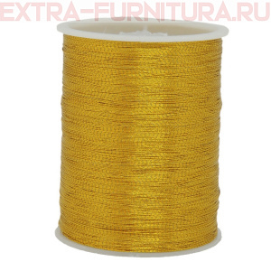 нитки металлизированные цв. золото 100 м