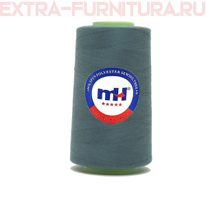Нитки МН 40/2 п/э  5000 ярдов №593 серо-зеленый