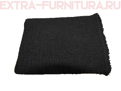  Манжет трикотажный 70% хлопок/ 30% полиэфир цв. черный, дл.10,5см (уп.125пар*4уп)