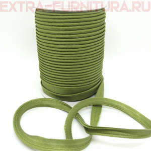 Кант атласный 12 мм, 72 ярда, цв. 127 хаки светлый ЕВРО