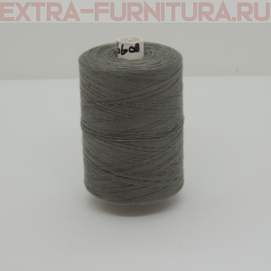 Нитки 45 ЛЛ 2500м серый 6608
