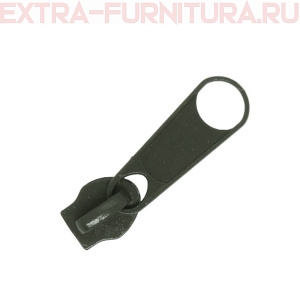 Бегунок к рулонной молнии тип 8, цв. 328 хаки