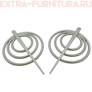 Заколки для штор "Круги", цв. №3, пара