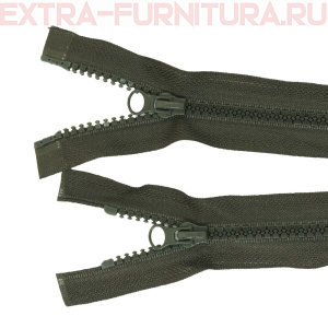 Молния Трактор Т5 2 замка 90см, цв. 328 хаки темный, LOGO