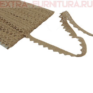 Тесьма вязаная арт.TBY-5036.30 шир.10мм, цв.30 капучино, уп.10м