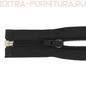 Молния Спираль разъёмная Т5, дл.60см цв. черный, класс А