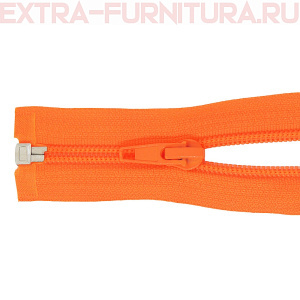Молния Спираль разъемная Т5, дл. 75см, цв.02 неон-оранжевый
