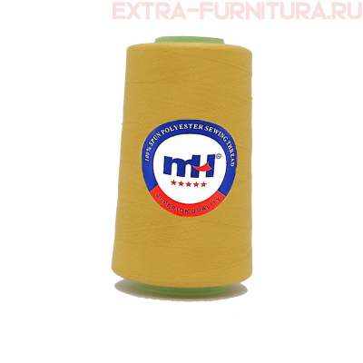 Нитки МН 40/2 п/э  5000 ярдов №136 желтый *