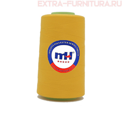 Нитки МН 40/2 п/э  5000 ярдов №139 т.желтый