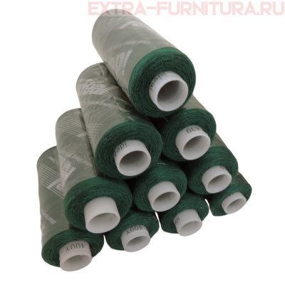 Нитки IDEAL бытовые 40/2 366м, цв.439 зеленый (уп.10шт)