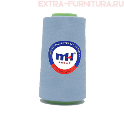 Нитки МН 40/2 п/э  5000 ярдов №328 серо-голубой