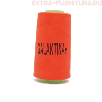 Нитки GALAKTIKA  40/2 п/э  4000 ярдов, цв.109 коралловый яркий