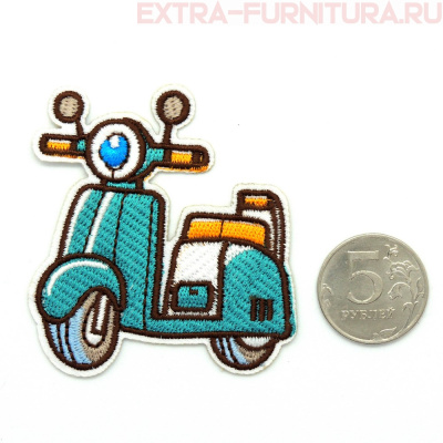 Термоаппликация Скутер