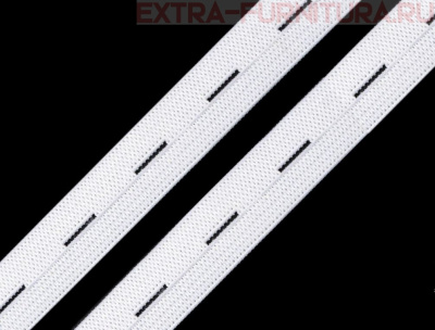 Резинка перфорированная 20 мм, белый (уп.25м*20 уп.)