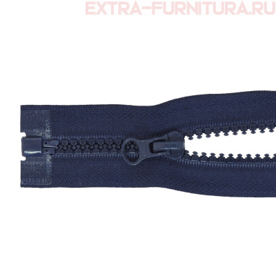 Молния Трактор Т5 1 замок 75см, цв.330 синий темный, LOGO