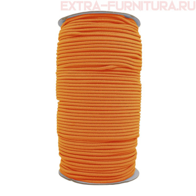 Резинка шляпная 2,5мм цв.157 оранжевый (уп.100м)